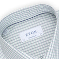 Shirt - Checkered Cotton Single Cuff Regular Fit