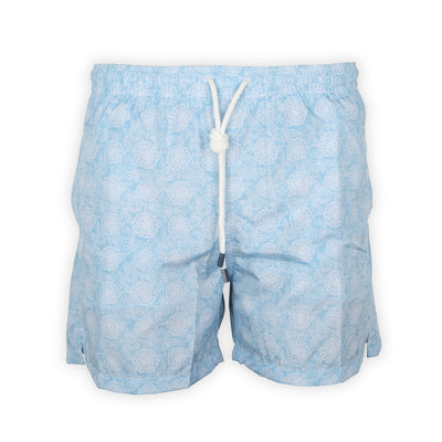 Swim Shorts - MADEIRA AIRSTOP Flowerpower Pattern Microfiber