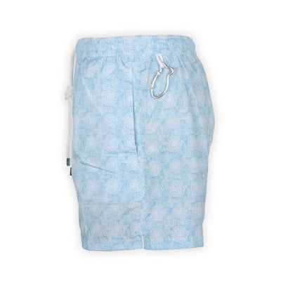 Swim Shorts - MADEIRA AIRSTOP Flowerpower Pattern Microfiber