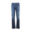 Jeans - BARD Cotton, Viscose & Polyester Stretch Purple Blue Patch