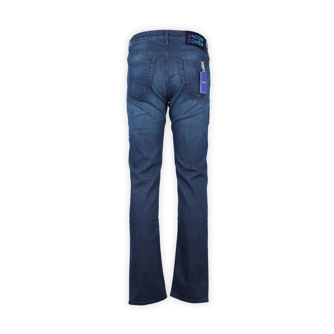 Jeans - BARD Cotton Stretch Navy & Blue Patch 