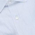 Shirt - Tricolor Striped Cotton Single Cuff 