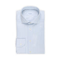 Shirt - Striped 3/1 Cotton & Lyocell Single Cuff Slim Fit