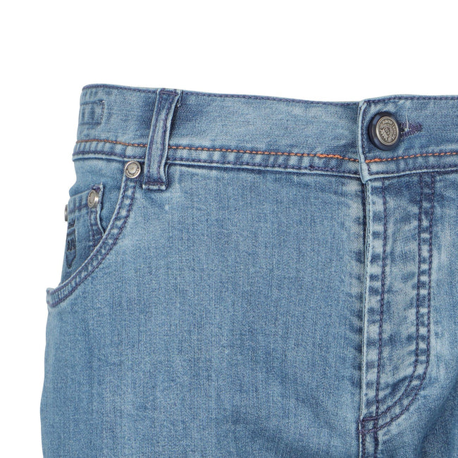 Jeans - TOKYO Cotton, Modal, Silk Stretch RJB Suede Patch Back