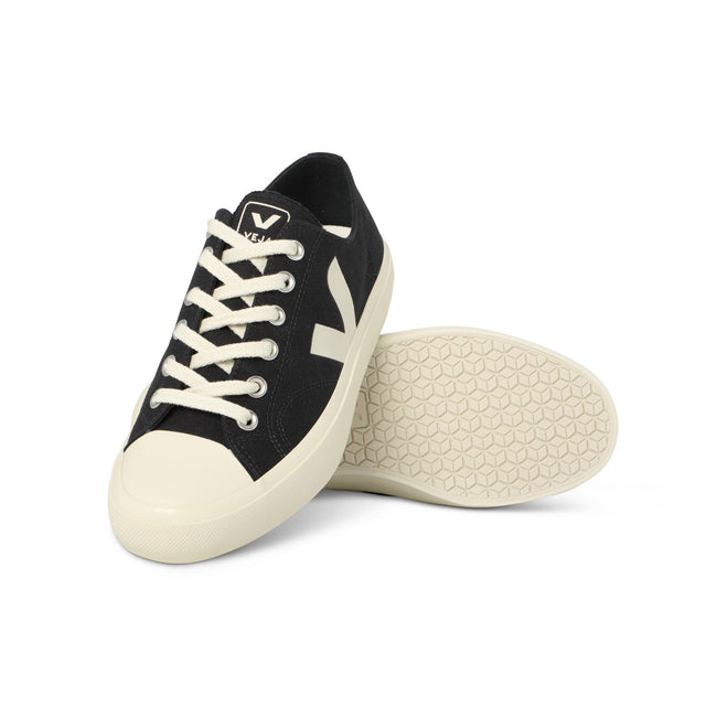 Sneakers - WATA II Low Canvas & Amazonian Rubber, Sugar Cane, Recycled Polyester Soles + Lace-Ups 