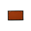 Black and Brown Grained Leather Notepad