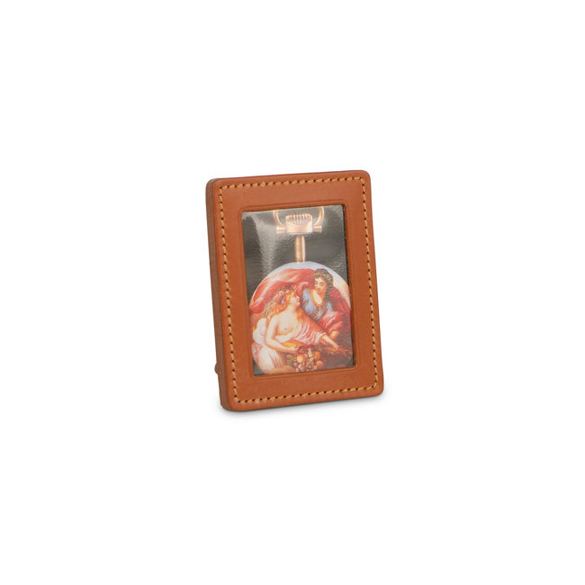 Brown Leather Photo Frame