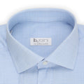 Shirt - Prince-Of-Wales Cotton Double Cuff 