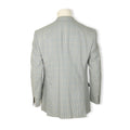 Blazer -  TRAIANO Checkered Cotton Unfinished Sleeves 