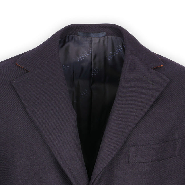 Martingale Coat - Plain Colour Wool & Cashmere