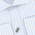 Shirt - Striped Cotton Double Cuff 