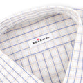 Shirt - Checkered Cotton Double Cuff 