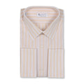 Shirt - Striped Cotton Double Cuff