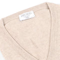 Sweater - Cashmere 1 Ply V-Neck Long Sleeves