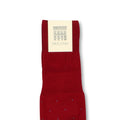 Dots Ruby and Jeans Scotland Thread Long Socks