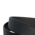 Reversible Black / Ebony Grained Leather Belt