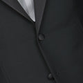 Tuxedo Suit - Wool & Mohair Unfinished Sleeves