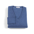 Sweater - Cashmere 2 Ply V-Neck Long Sleeves