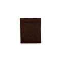 Brown Grained Leather Card Holder