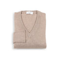 Sweater - Cashmere 2 Ply V-Neck Long Sleeves