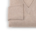 Sweater - Cashmere 2 Ply V-Neck Long Sleeves