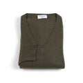 Sweater - Cashmere V-Neck One Ply