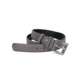 Grey Crocodile Leather Belt