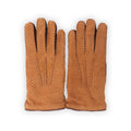 Gloves Bicolour Pecari Leather Lined Cashmere
