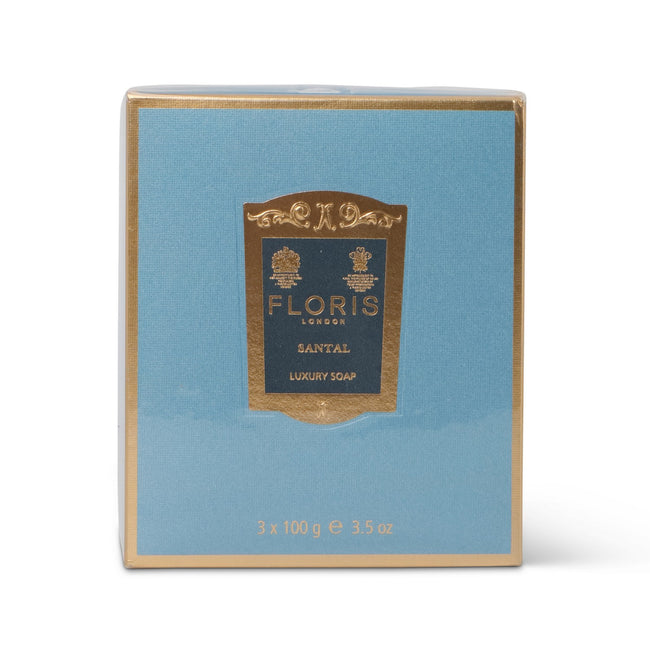 Gift Box - Luxury Soap SANTAL - 3 Pieces
