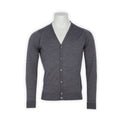 Cardigan - BRYN Merino Wool V-Neck Long Sleeves 