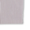 Striped White and Brown Shirt
