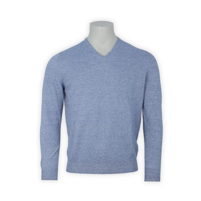 Sweater - Cashmere & Linen V-Neck 