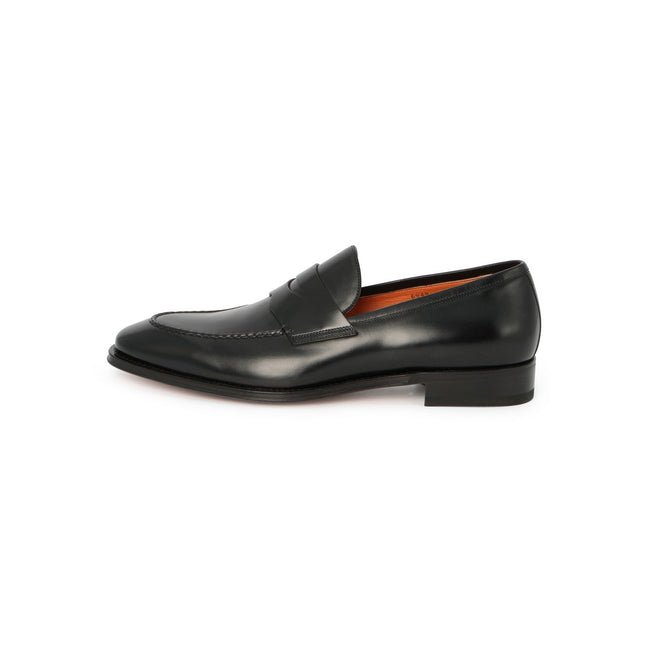 Duke Loafers in Black New England Leather