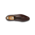 GARNIER Laced Oxfords in Dark Oak Leather