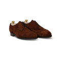 Derbies - WELLS Coffee Suede & Leather Soles Lace-Ups