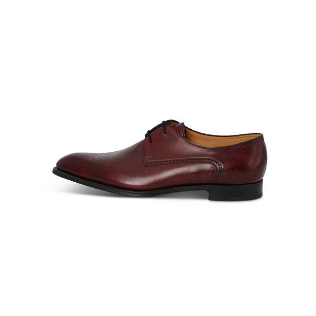 CHELMSFORD Laced Oxfords in Claret Misty Calf Leather