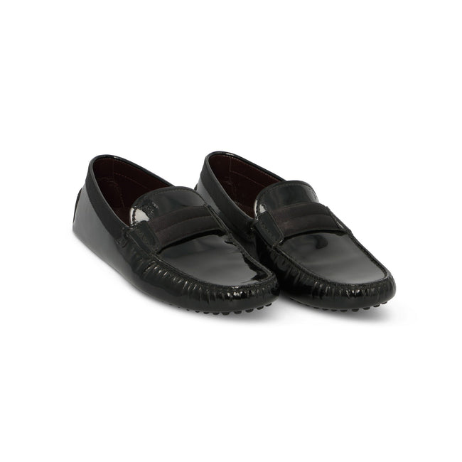 Smoking Loafers in Black Patent Leather