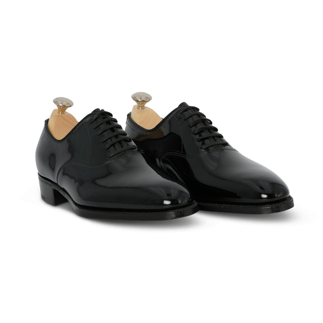 GARNIER Laced Oxfords in Black Patent