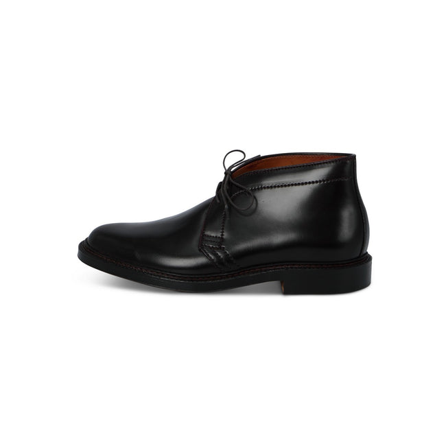 Chukka Boots - Cordovan Leather & Natural Rubber Soles Lace-Ups