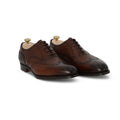 Derbies - FROME Dark Oak Calf Leather & Leather Soles Lace-Ups