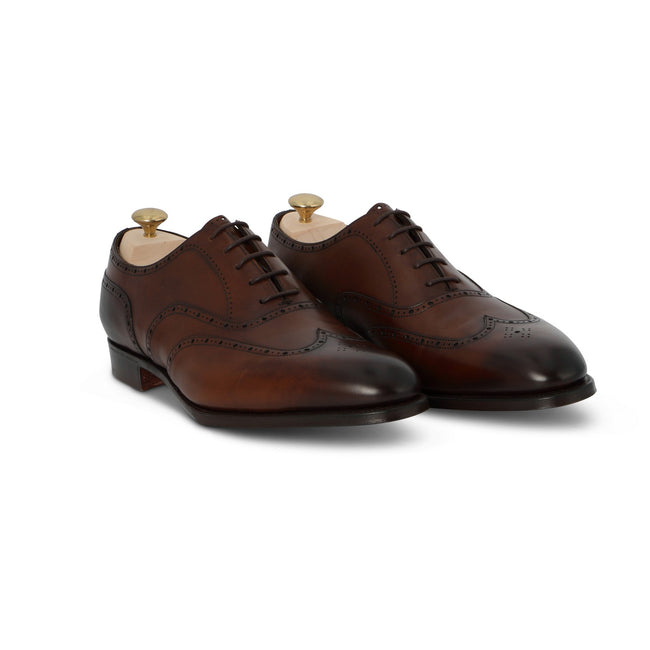 Derbies - FROME Dark Oak Calf Leather & Leather Soles Lace-Ups