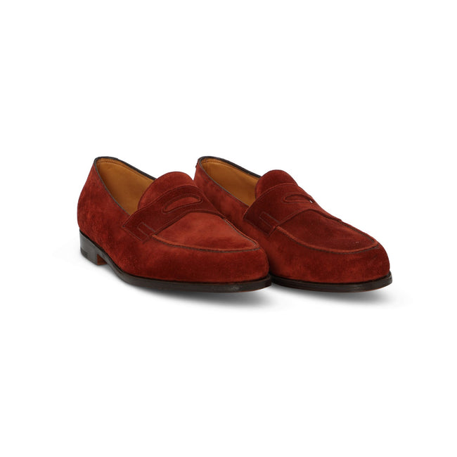 LOPEZ Loafers in Red Suede
