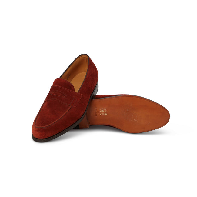LOPEZ Loafers in Red Suede