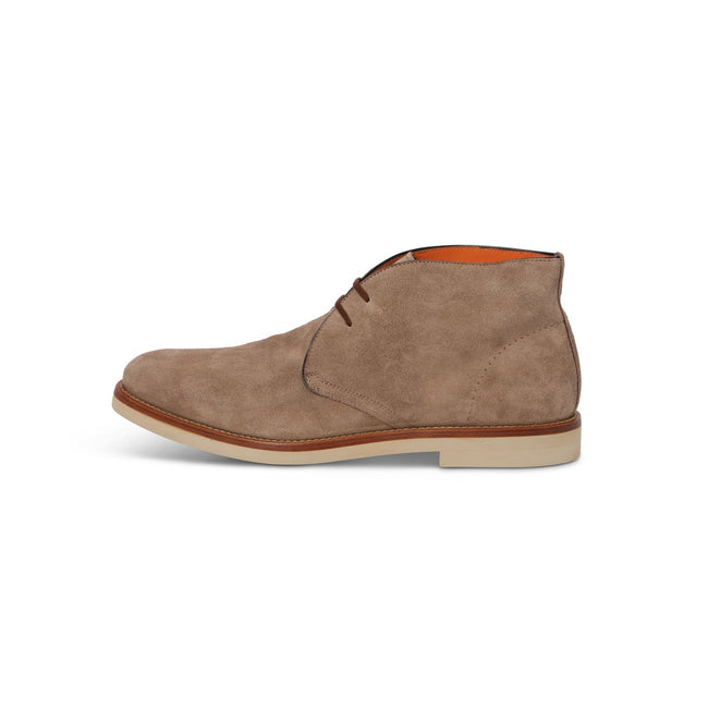 OSCAR Laced Higher Boots on Grege Suede