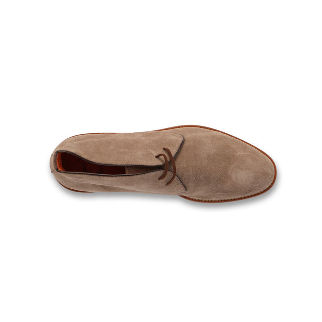 OSCAR Laced Higher Boots on Grege Suede