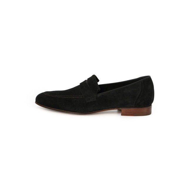 Smooth Loafers - TURVEY II Suede & Light Leather Soles With Rubber Incrusted + Apron 