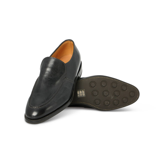 Loafers - EVESHAM Leather & Single Leather Soles + Apron 