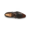 Derbies - ARCA PULLMAN Ebony Leather & Leather Soles Lace-Ups