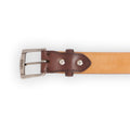 Belt - Calf Leather & Silver Buckle 