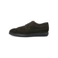 Derbies - Suede & Rubber Soles Lace-ups + Medallion Brogue 